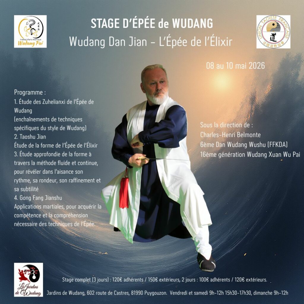 épée wudang taïchi taiji Albi stage arts martiaux